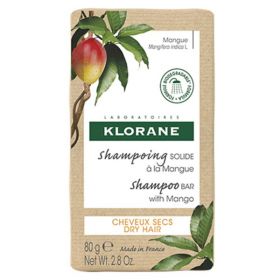 KLORANE Shampoing Solide Nutrition à la Mangue 80g