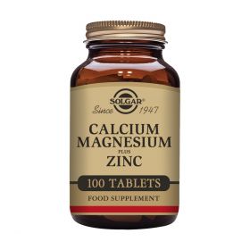 SOLGAR Calcium Magnésium Plus Zinc - 100 gélules végétales