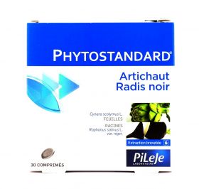 PILEJE Phytostandard d'artichaut - radis noir 30 comprimés PILEJE