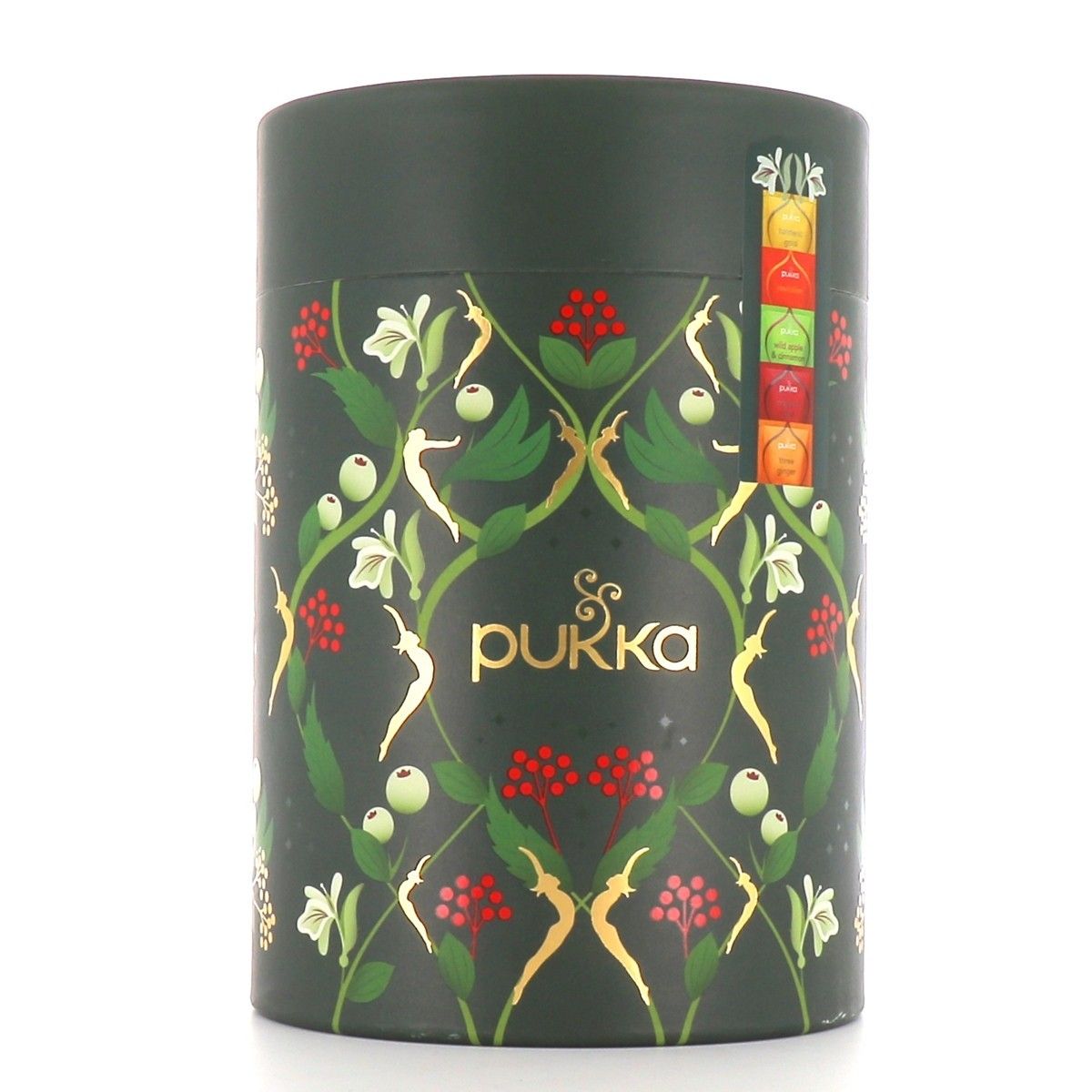 PUKKA Coffret 30 sachets de thé assortiment de Noël